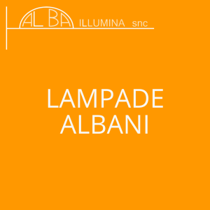 lampade / Albani